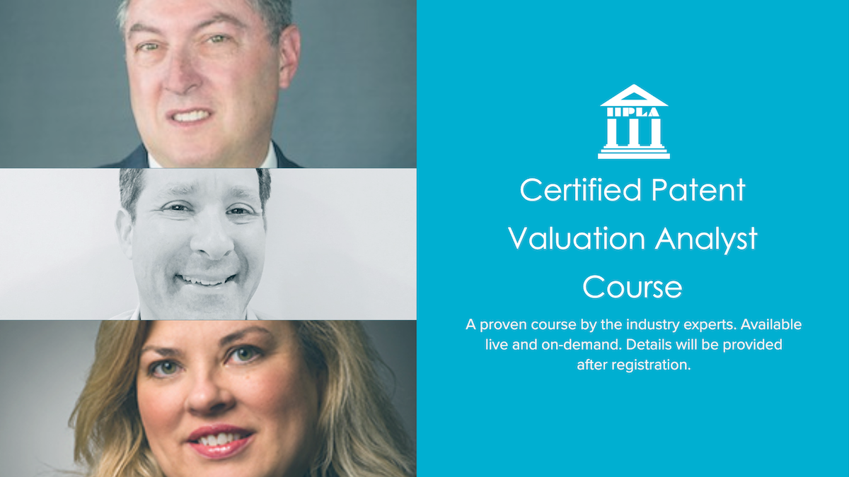 Certified Patent Valuation Analyst (CPVA)