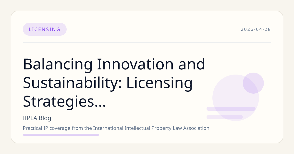 Balancing Innovation and Sustainability: Licensing Strategies for AI Training Data Governance