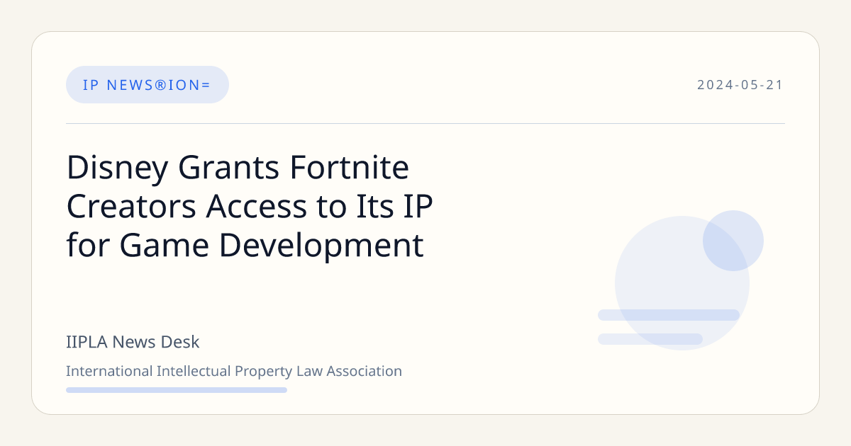 Disney Grants Fortnite Creators Access to Its IP for Game Development ...