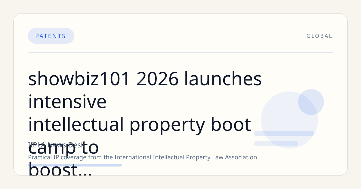 Showbiz101 2026 Launches Intensive Intellectual Property Boot Camp to Boost African Creators’ Financial Sustainability