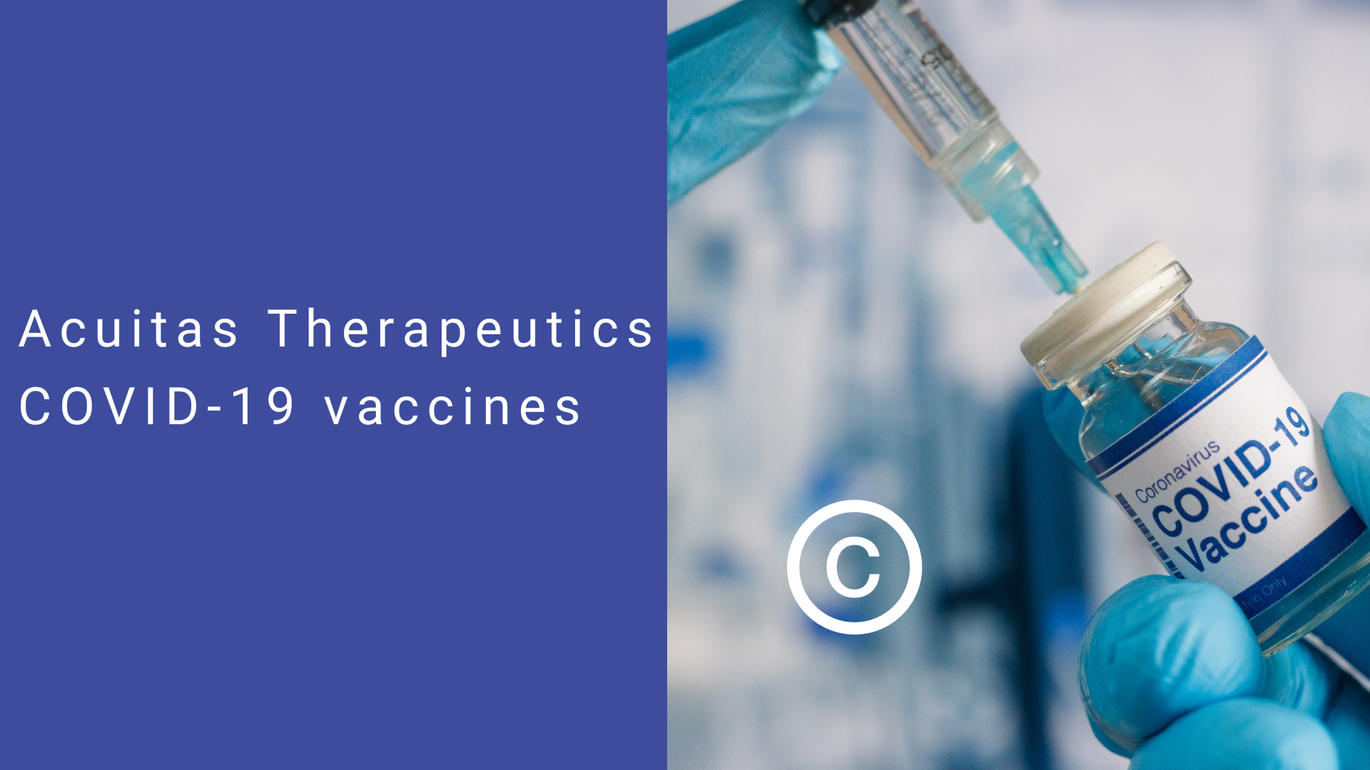 Acuitas Therapeutics COVID-19 vaccines