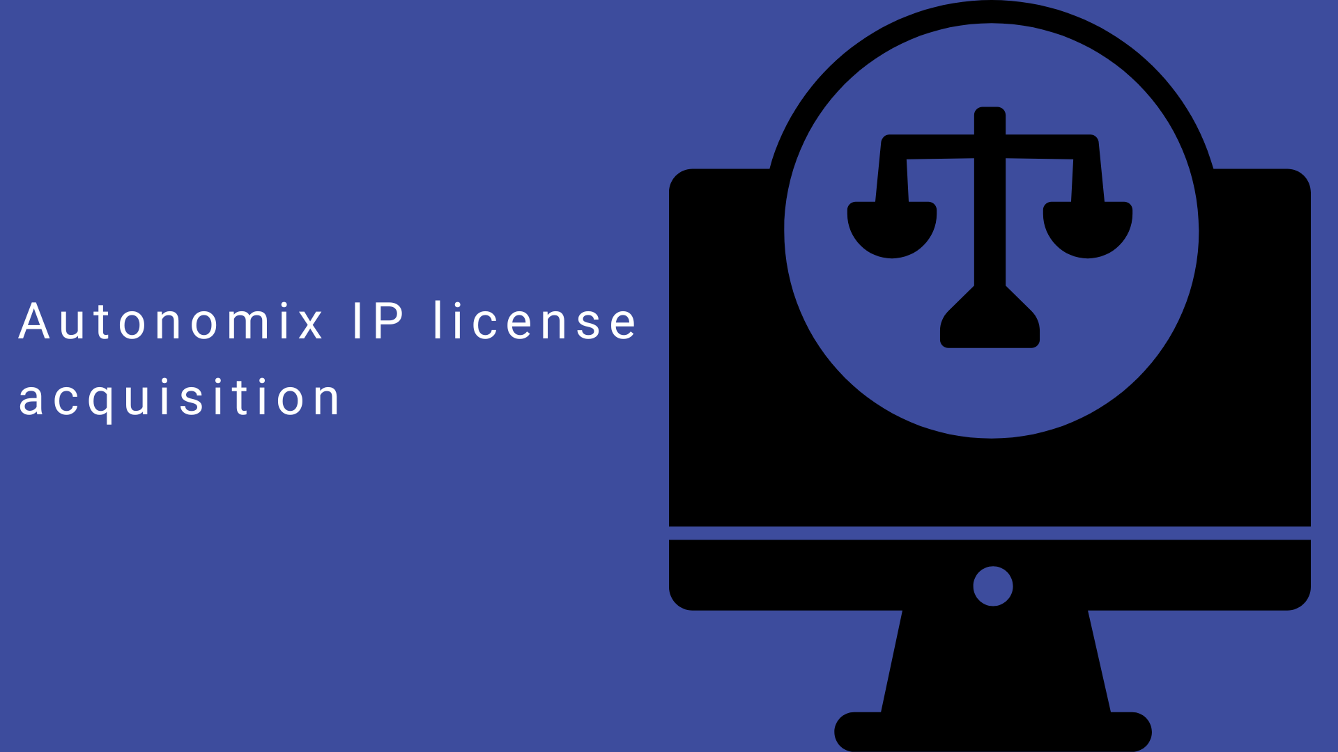 Autonomix IP license acquisition